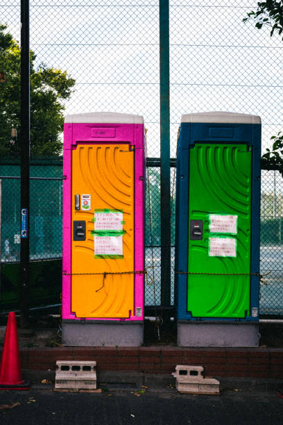 Porta potty delivery and setup in White Meadow Lake, NJ
